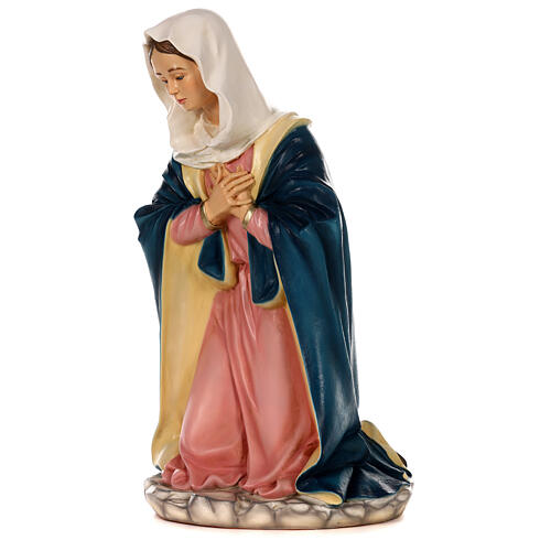 Estatua Virgen natividad material infrangible 110 cm exterior 3