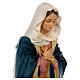 Estatua Virgen natividad material infrangible 110 cm exterior s4