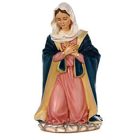 Statua Madonna natività materiale infrangibile 110 cm esterno