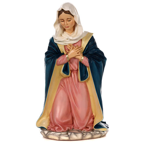 Statua Madonna natività materiale infrangibile 110 cm esterno 1