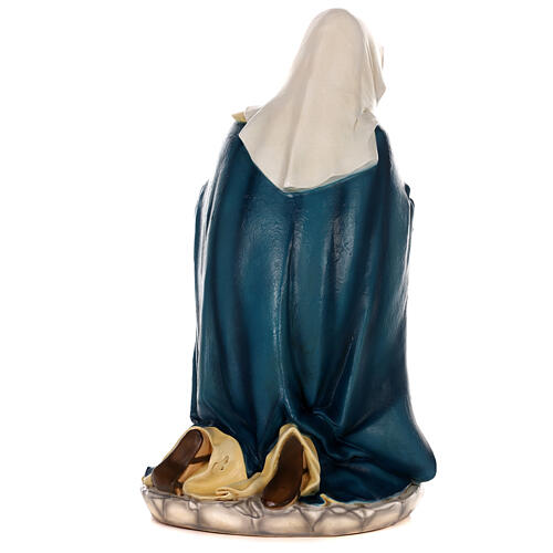 Madonna scena narodzin Jezusa, figura materiał nietłukący 110 cm, na zewnątrz 8