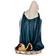 Estátua Virgem Maria para Natividade com figuras de 110 cm para exterior matéria inquebrável s8