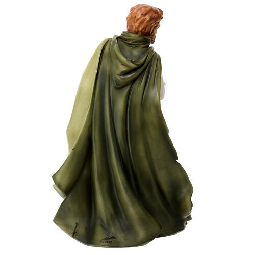 Shepherd statue for outdoor Nativity Scene of 40 cm, indistructible material 8