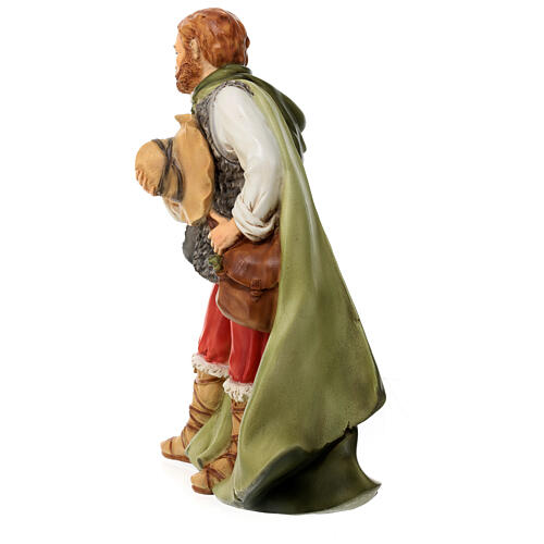 Estatua pastor natividad material infrangible 40 cm exterior 7