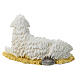 Sheep statue for outdoor Nativity Scene of 40 cm, indistructible material s5