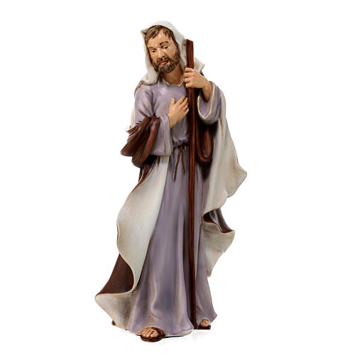 Set of 4 statues for outdoor Nativity Scene of 40 cm, indistructible material 4