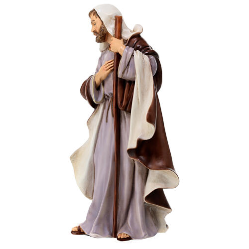 Set of 4 statues for outdoor Nativity Scene of 40 cm, indistructible material 7