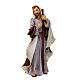Set of 4 statues for outdoor Nativity Scene of 40 cm, indistructible material s4