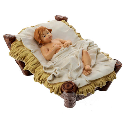 Set 4 statues pour Nativité 40 cm matière incassable pour extérieur 2