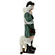 Shepherd with sheep and lamb for 80 cm fibreglass Nativity Scene 65x30x20 cm s5