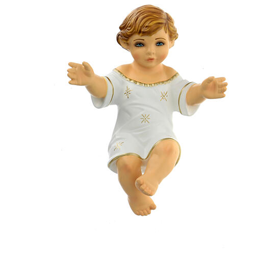 Statue Enfant Jésus incassable crèche 22 cm 1