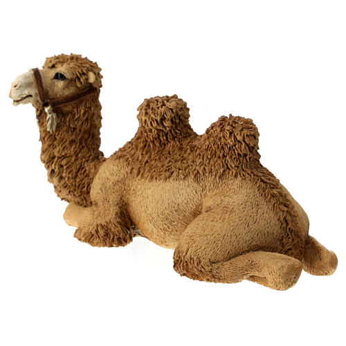 Sitting camel statue, resin nativity 21 cm 3