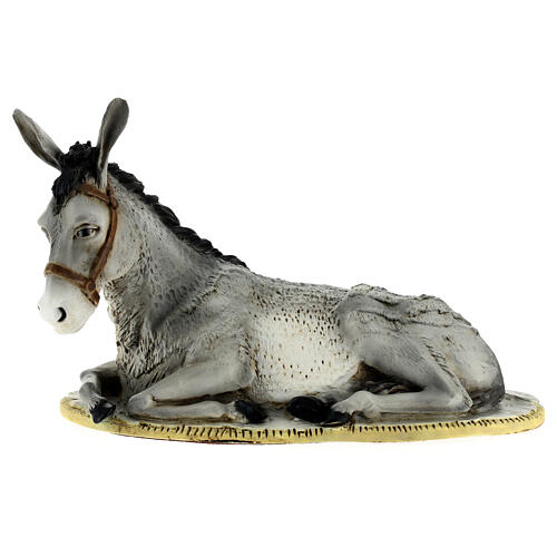 Burro para presépio resina 30 cm 1