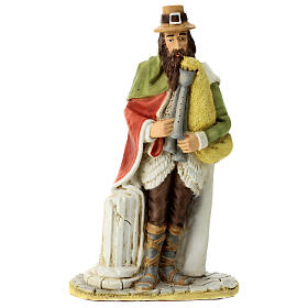 Statue of bagpiper for unbreakable Nativity Scene of 30 cm
