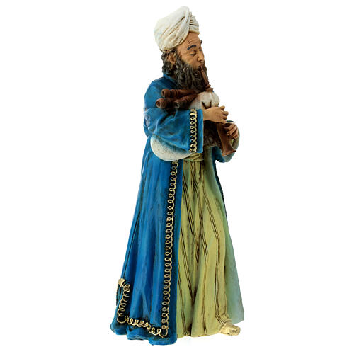 Zampognaro presepe resina 21 cm 4