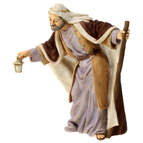 Saint Joseph, resin statue for 21 cm Nativity Scene 3