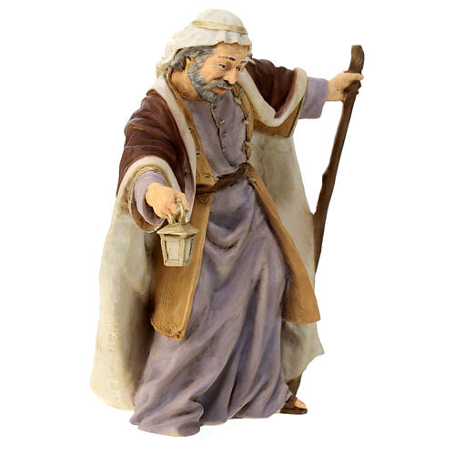 Saint Joseph, resin statue for 21 cm Nativity Scene 4