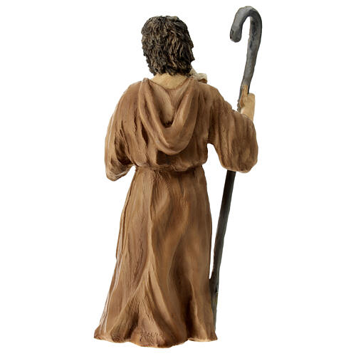 Pastore presepe statua resina 21 cm 5