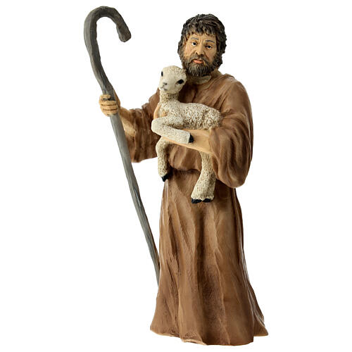 Shepherd figurine resin nativity 21 cm 2