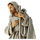 Statue Saint Joseph beige or incassable crèche Shabby Chic 40 cm s2