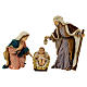 Heilige Familie, 3 Teile, Statuen, aus bruchfestem Material, für 16 cm Krippe, AUßEN s1