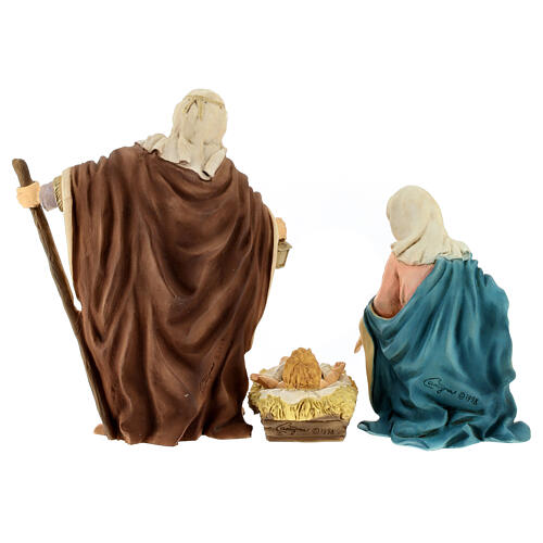 Holy Family nativity set unbreakable 3 pcs 16 cm 11