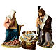 Heilige Familie, 3 Teile, Statuen, aus bruchfestem Material, für 30 cm Krippe, AUßEN s1