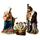 Nativité 3 pcs matière incassable crèche 30 cm s1