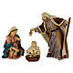 Nativity of 21 cm, unbreakable material, set of 3 s1