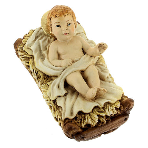 Holy Family set 3 pcs unbreakable material 21 cm 2