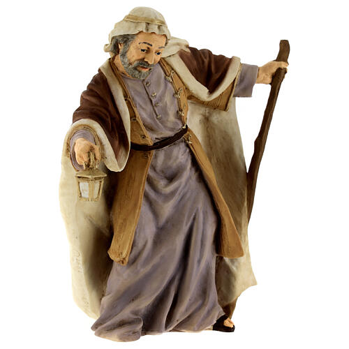 Holy Family set 3 pcs unbreakable material 21 cm 7
