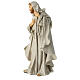 Holy Family set 3 pcs unbreakable material beige gold 40 cm s4