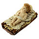 Infant Jesus in his crib, resin statue for 21 cm Nativity Scene s3