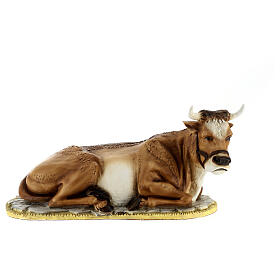 Ox statue for unbreakable Nativity Scene of 30 cm