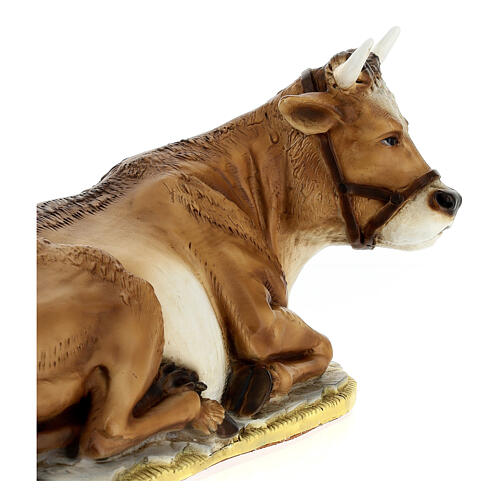 Ox statue for unbreakable Nativity Scene of 30 cm 2