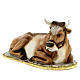 Ox statue for unbreakable Nativity Scene of 30 cm s3