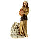 Woman with jar, resin statue for 21 cm Nativity Scene s1