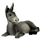 Estatua Burro resina belén 16 cm s2