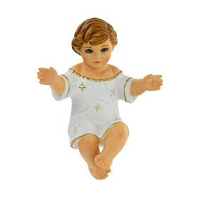 Statue of the Infant Jesus for unbreakable Nativity Scene of 18 cm