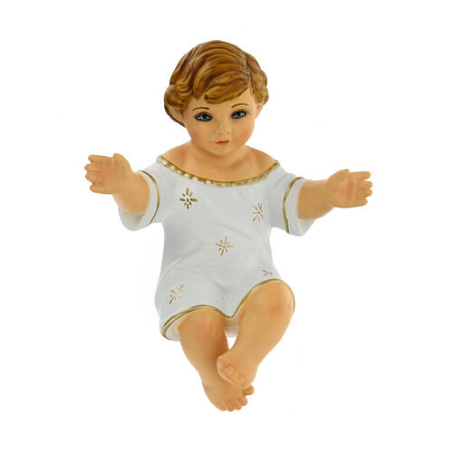 Statue of the Infant Jesus for unbreakable Nativity Scene of 18 cm 1