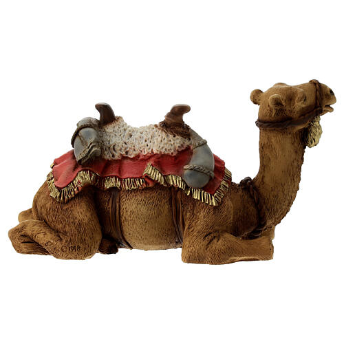 Cammello sdraiato statua presepe resina 16 cm 4