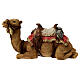 Cammello sdraiato statua presepe resina 16 cm s1