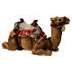 Cammello sdraiato statua presepe resina 16 cm s3