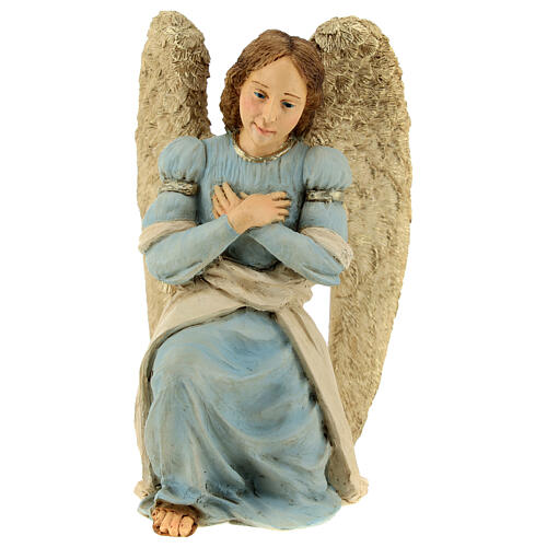 Angel statue in resin, 21 cm nativity 1