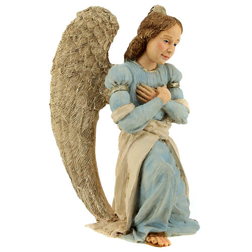 Angel statue in resin, 21 cm nativity 3