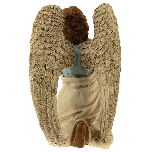 Angel statue in resin, 21 cm nativity 4