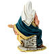 Statue of Virgin Mary, beige and golden Nativity Scene of 40 cm, unbreakable material s6