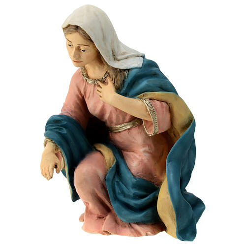 Statua Madonna presepe resina 21 cm  2