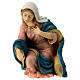 Statua Madonna presepe resina 21 cm  s1