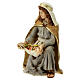 Frau mit Blumen, Statue, aus Resin, für 21 cm Krippe s2